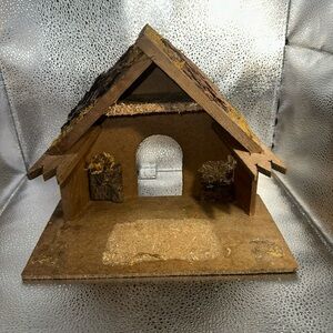 Fontanini from Roman wooden stable made in Mexico